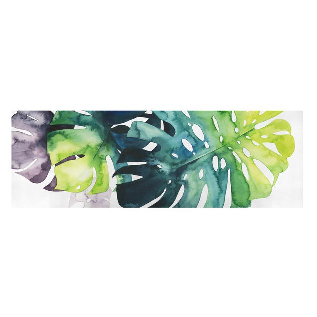 quadros decorativos verde Exotic Foliage - Monstera