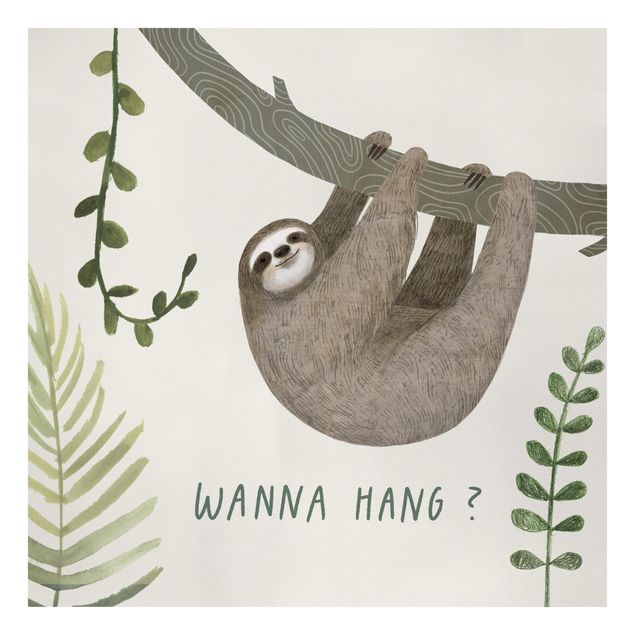 Quadros decorativos Sloth Sayings - Hang