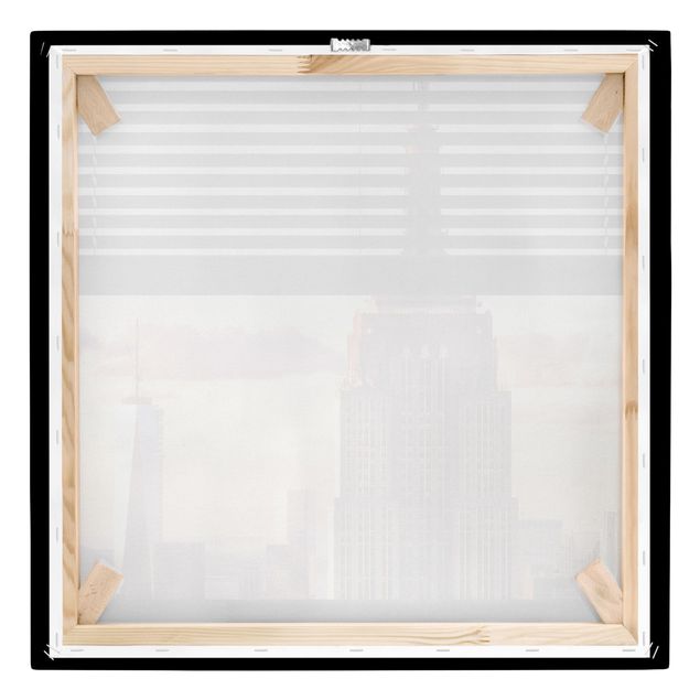 quadros para parede Window View Blind - Empire State Building New York