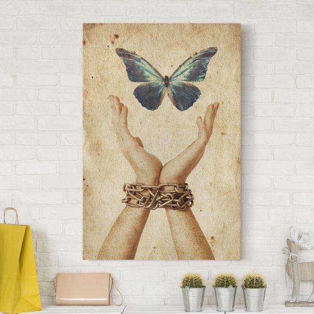 decoraçao para parede de cozinha Fly Butterfly!