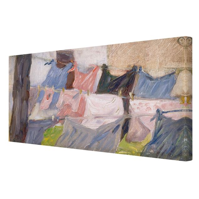 quadros decorativos para sala modernos Franz Marc - Laundry Fluttering In The Wind