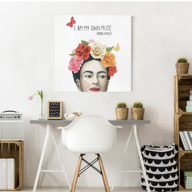 Telas decorativas flores Frida's Thoughts - Muse