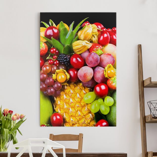 decoraçao para parede de cozinha Fruit Bokeh