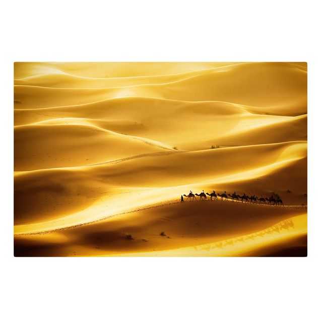 Telas decorativas paisagens Golden Dunes