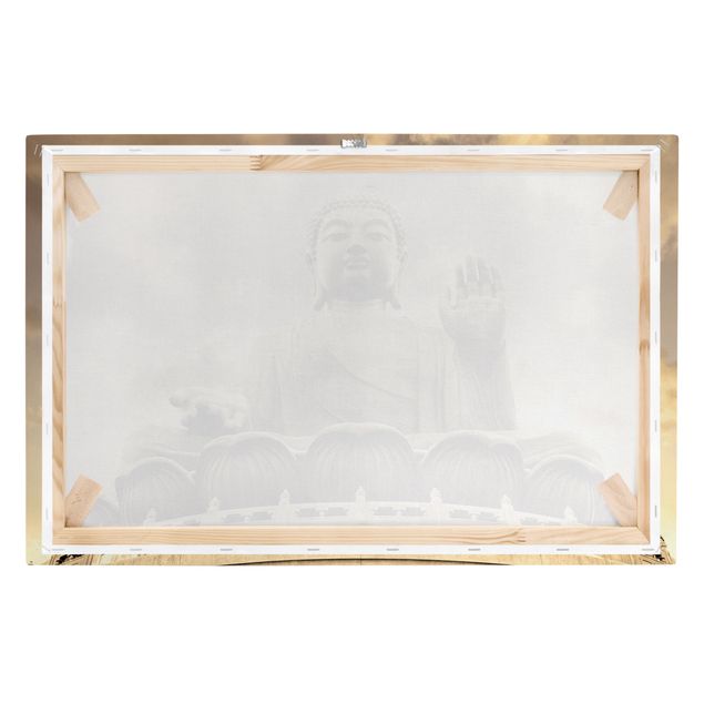 Telas decorativas Big Buddha Sepia
