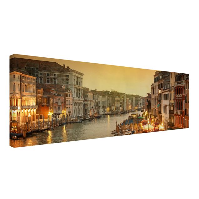 Telas decorativas Itália Grand Canal Of Venice