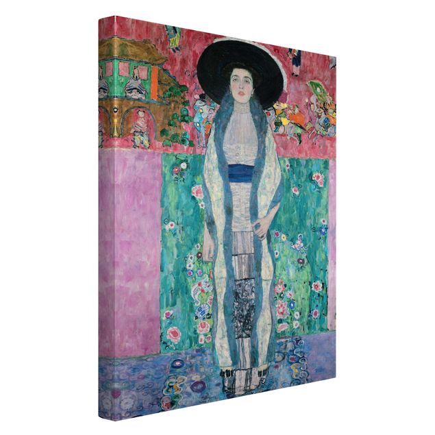 Telas decorativas réplicas de quadros famosos Gustav Klimt - Portrait Adele Bloch-Bauer II