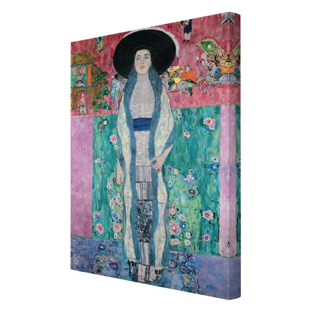 Quadros retratos Gustav Klimt - Portrait Adele Bloch-Bauer II