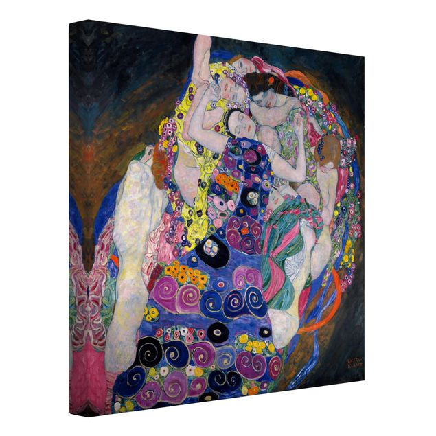 Quadros atos e eróticos Gustav Klimt - The Virgin