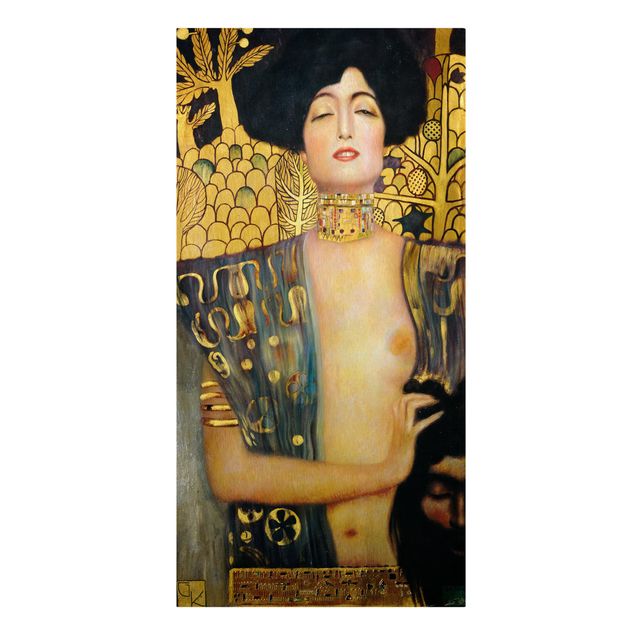 Quadros atos e eróticos Gustav Klimt - Judith I
