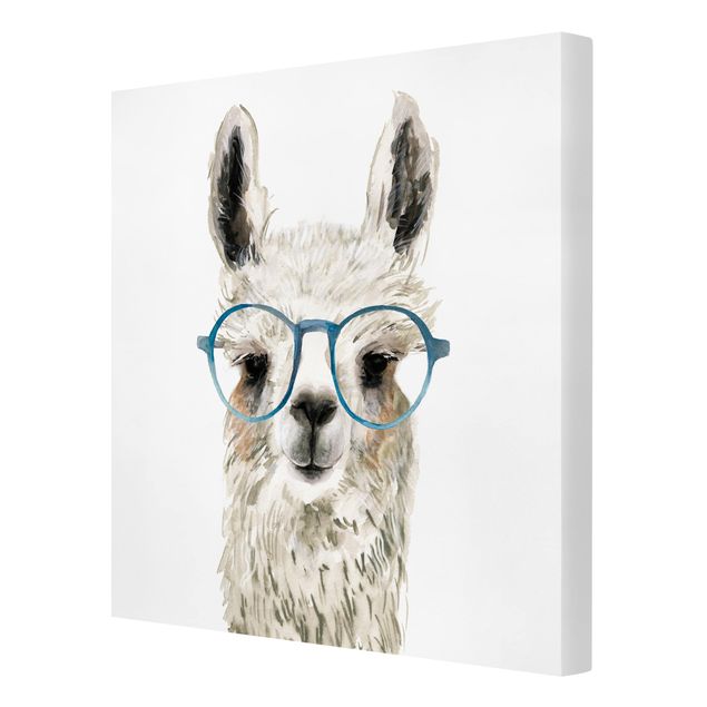 decoração quadros Hip Lama With Glasses III