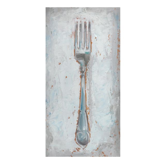 quadros em tela Impressionistic Cutlery - Fork