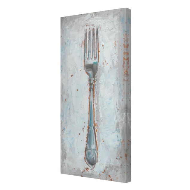 Telas decorativas Impressionistic Cutlery - Fork