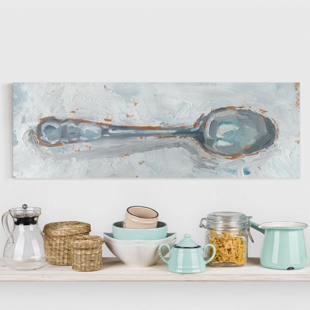 Quadros modernos Impressionistic Cutlery - Spoon