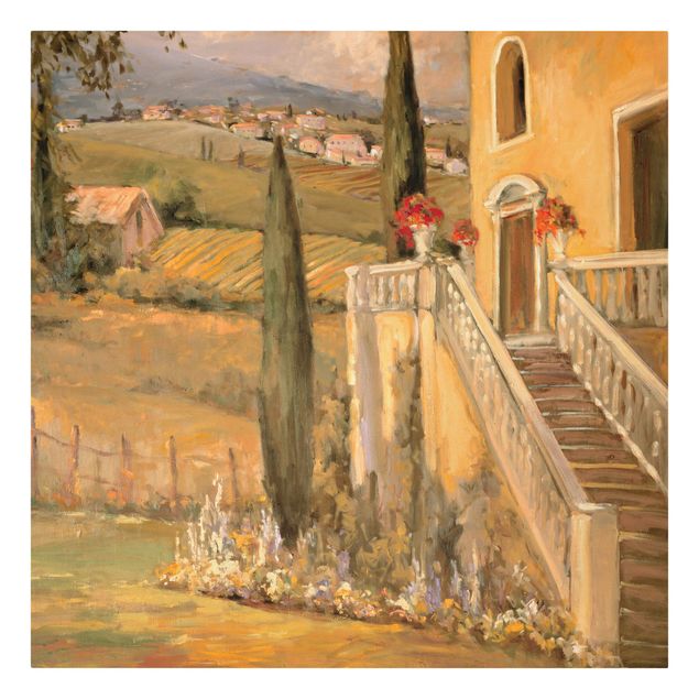 quadros decorativos para sala modernos Italian Countryside - Porch