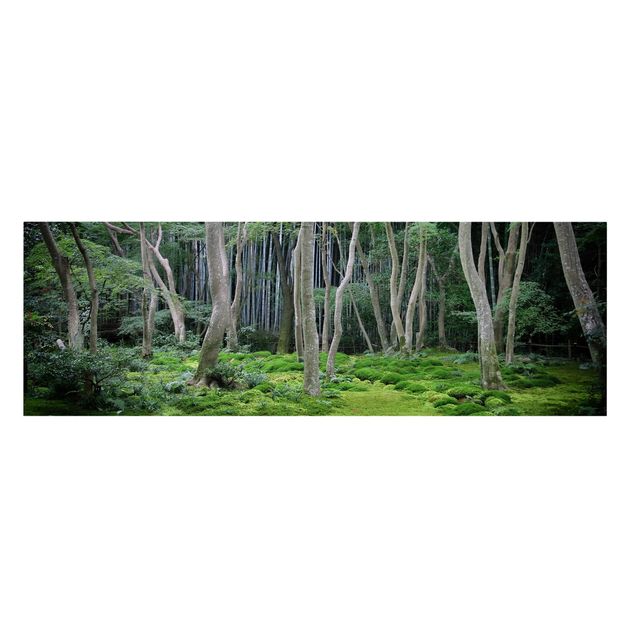Telas decorativas florestas Japanese Forest