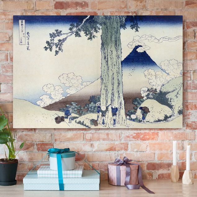 decoraçao para parede de cozinha Katsushika Hokusai - Mishima Pass In Kai Province