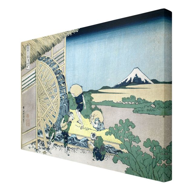 Quadros de Katsushika Hokusai Rustic Garden