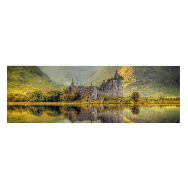Telas decorativas paisagens Kilchurn Castle in Scotland
