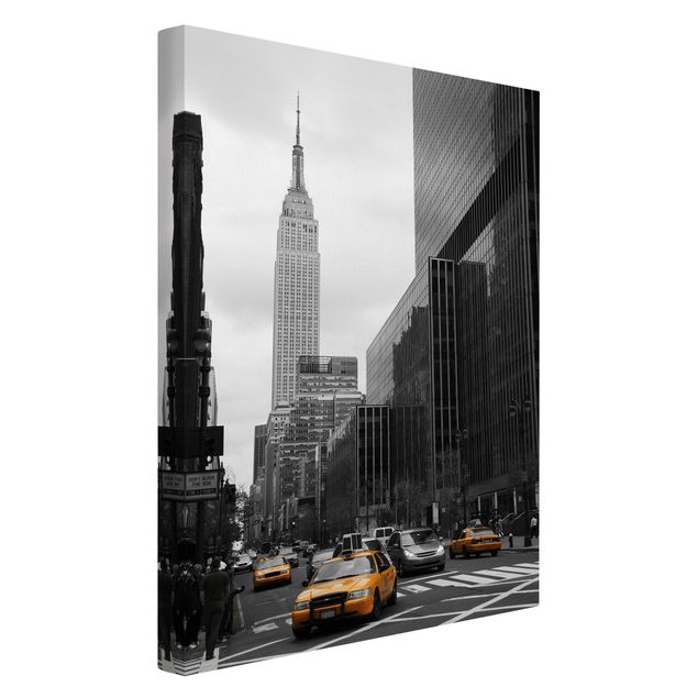 Telas decorativas em preto e branco Classic NYC