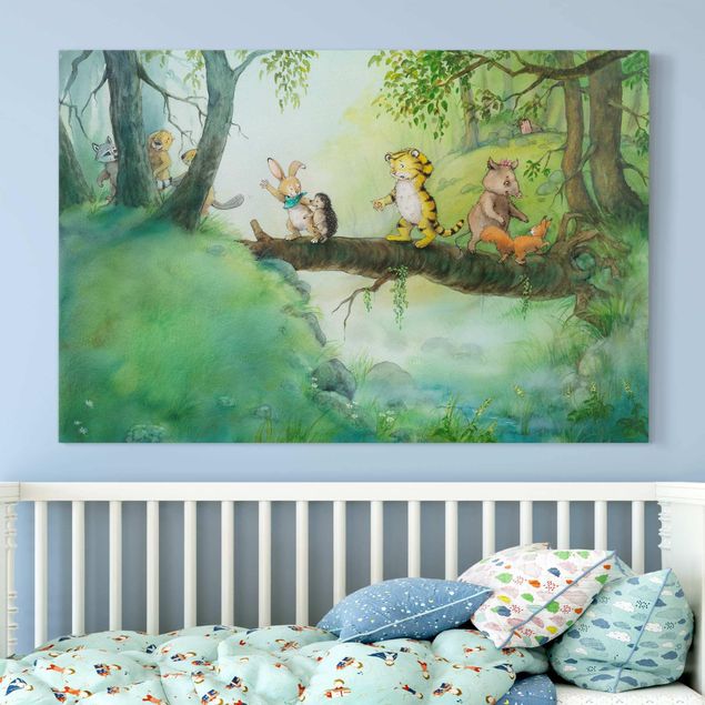 decoração para quartos infantis Little Tiger - Tree Bridge