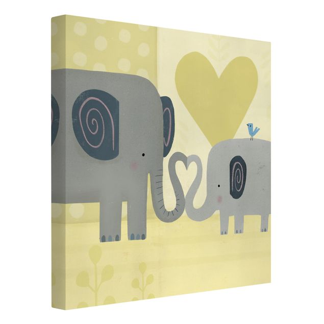 quadro de amor Mum And I - Elephants