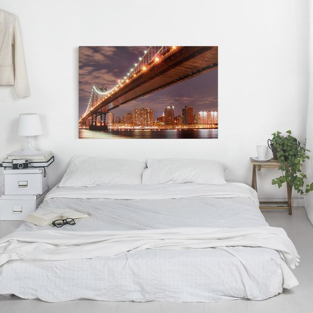 Telas decorativas Nova Iorque Manhattan Bridge
