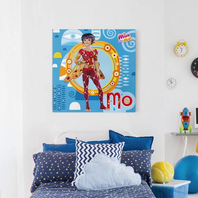 quadros decorativos para sala modernos Mia and me - Elfe Mo