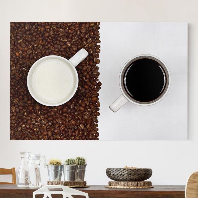 decoraçao para parede de cozinha Caffee Latte