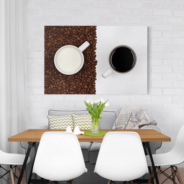 quadros modernos para quarto de casal Caffee Latte