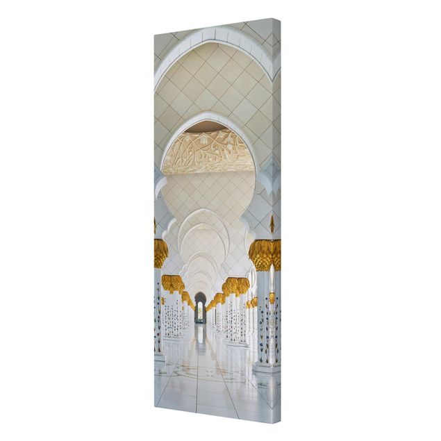 quadros em tela Mosque In Abu Dhabi