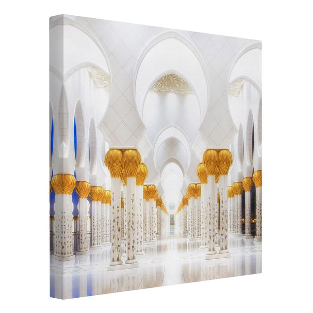 Telas decorativas zen Mosque In Gold