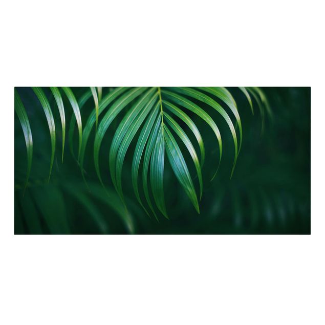 quadro decorativo verde Palm Fronds