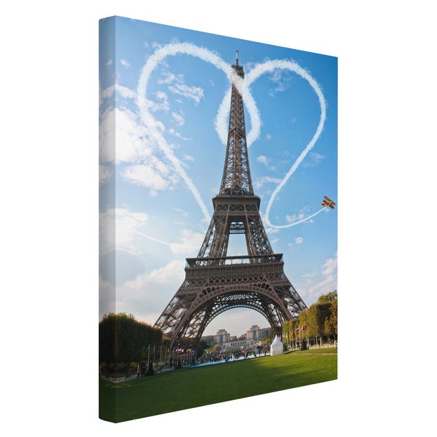 Telas decorativas cidades e paisagens urbanas Paris - City Of Love