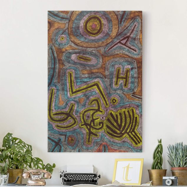 Telas decorativas réplicas de quadros famosos Paul Klee - Catharsis