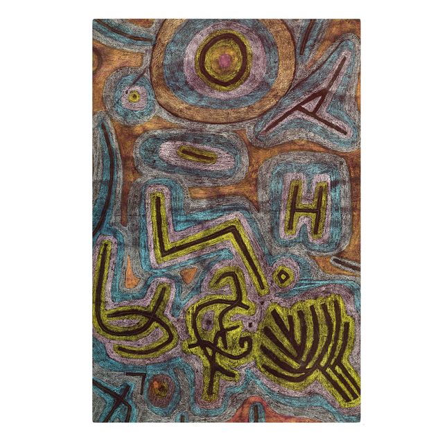 Telas decorativas abstratas Paul Klee - Catharsis