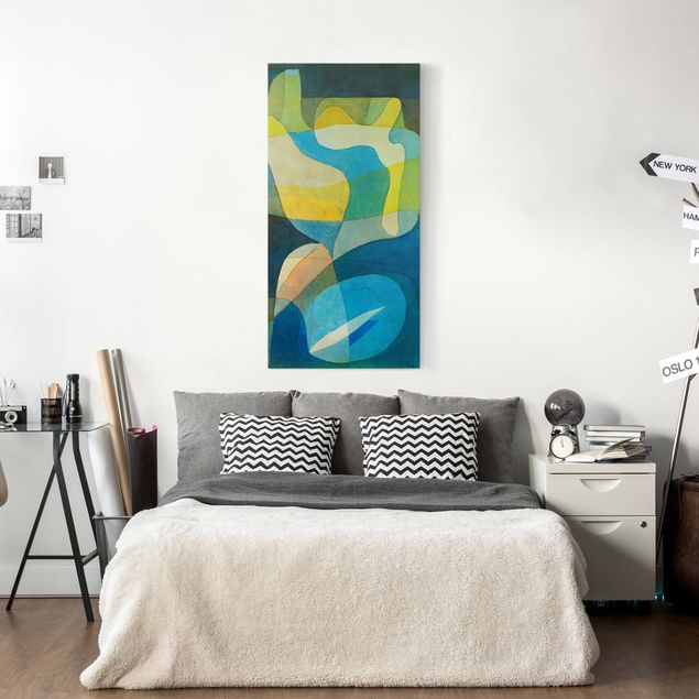 Telas decorativas réplicas de quadros famosos Paul Klee - Light Propagation