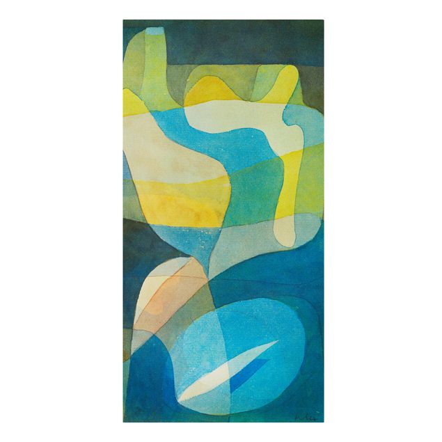 Telas decorativas abstratas Paul Klee - Light Propagation