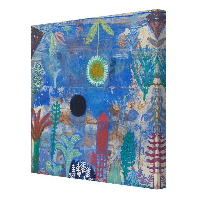 quadro azul Paul Klee - Sunken Landscape