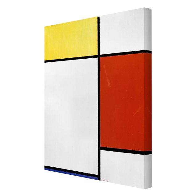 Telas decorativas abstratas Piet Mondrian - Composition I