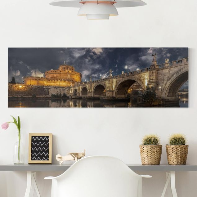 decoraçao para parede de cozinha Ponte Sant'Angelo In Rome