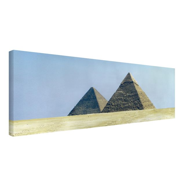 Telas decorativas cidades e paisagens urbanas Pyramids Of Giza