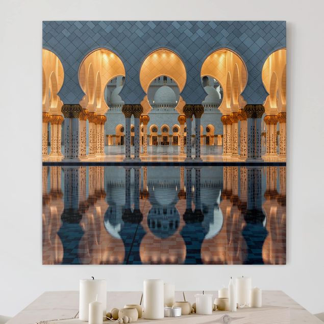 decoraçao para parede de cozinha Reflections In The Mosque