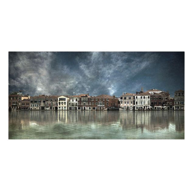 Quadros cidades Reflections in Venice