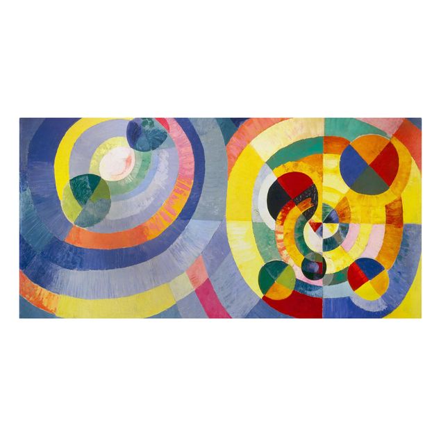 Quadros famosos Robert Delaunay - Circular Forms