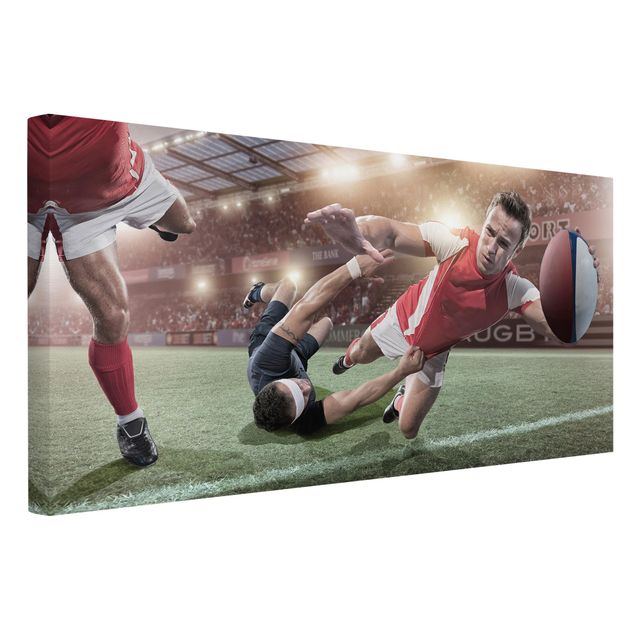 quadros para parede Rugby In Motion