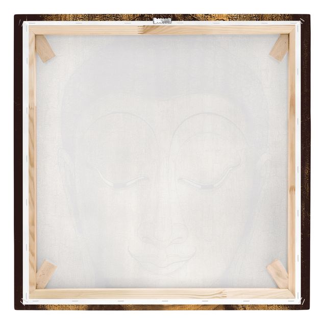 telas decorativas para paredes Smiling Buddha