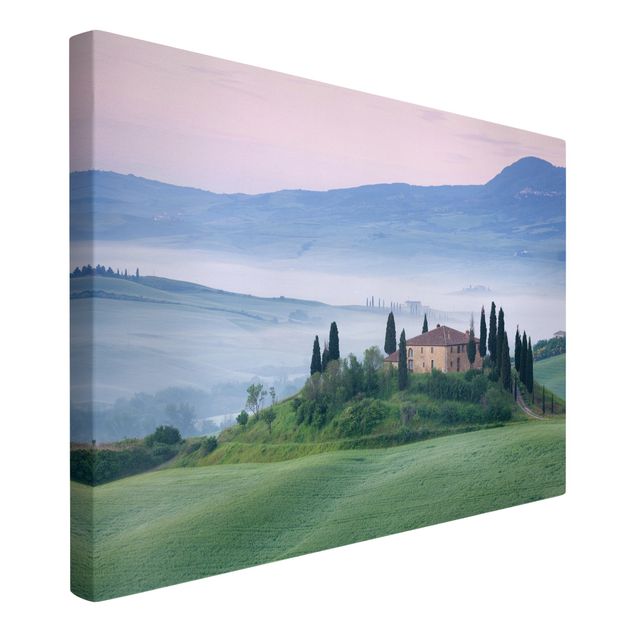 quadros de paisagens Sunrise In Tuscany