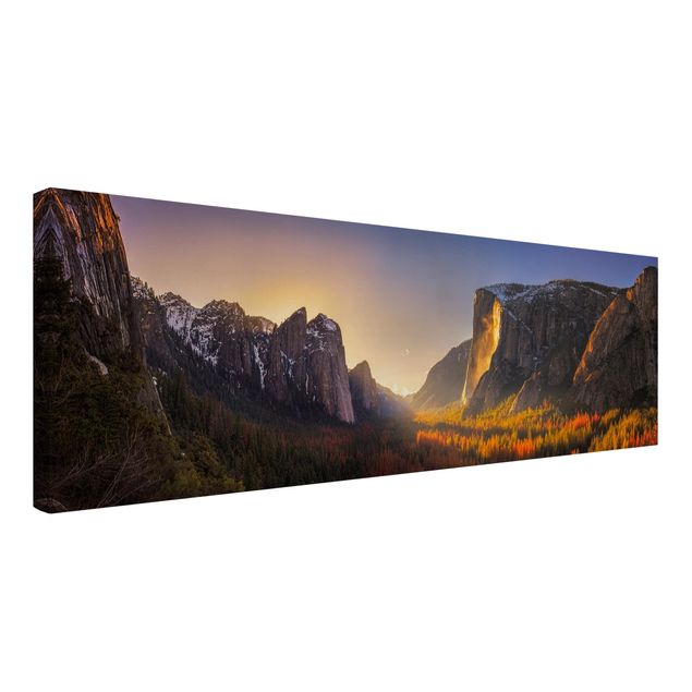 Quadros montanhas Sunset in Yosemite