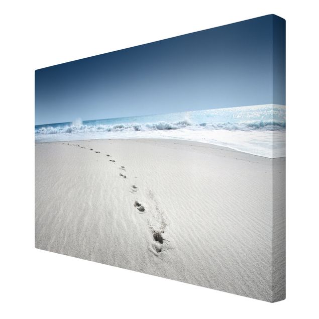 quadros 3d efeito tridimensional Traces In The Sand